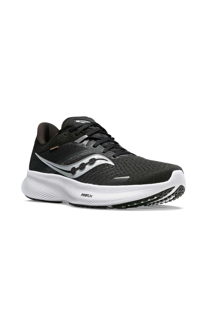 Load image into Gallery viewer, Saucony Mens Guide 16 Running Shoes - Black/White | Adventureco
