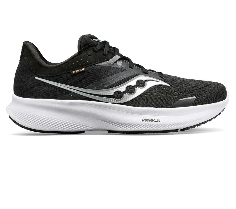 Load image into Gallery viewer, Saucony Mens Guide 16 Running Shoes - Black/White
