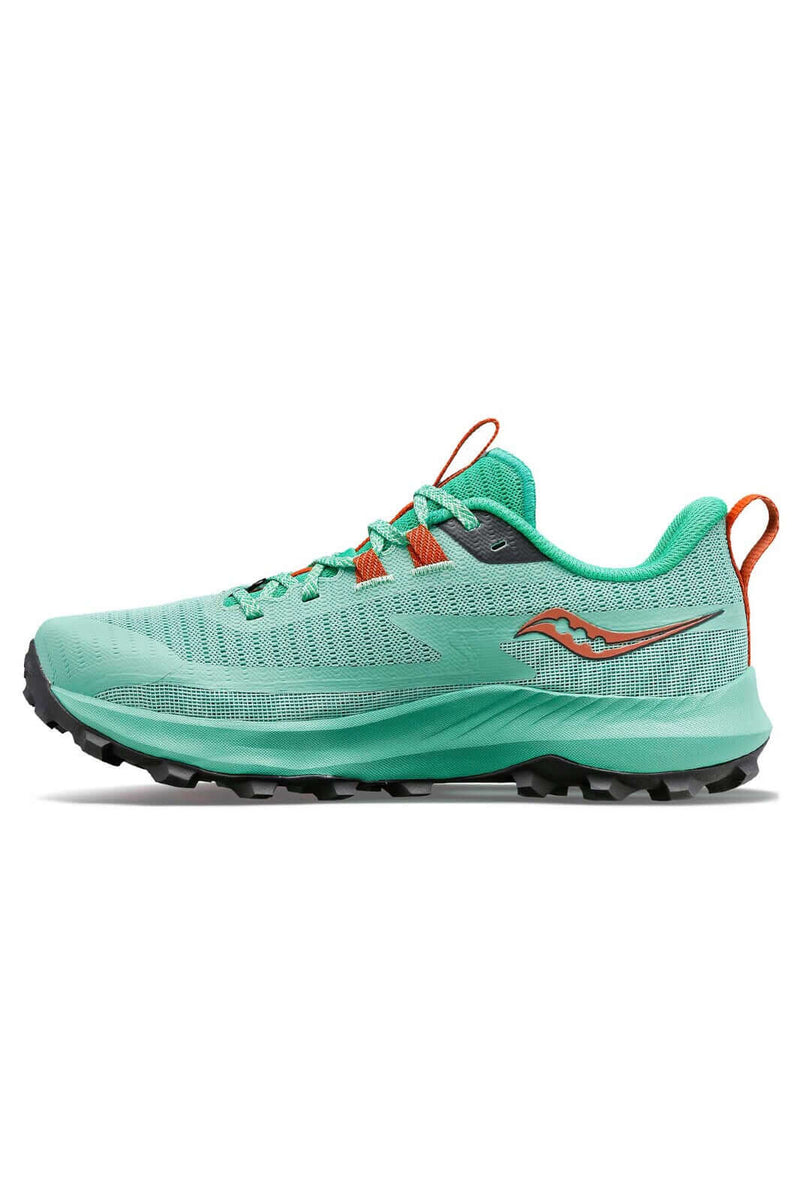 Load image into Gallery viewer, Saucony Womens Peregrine 13 Trail Running Shoes - Sprig/Canopy
