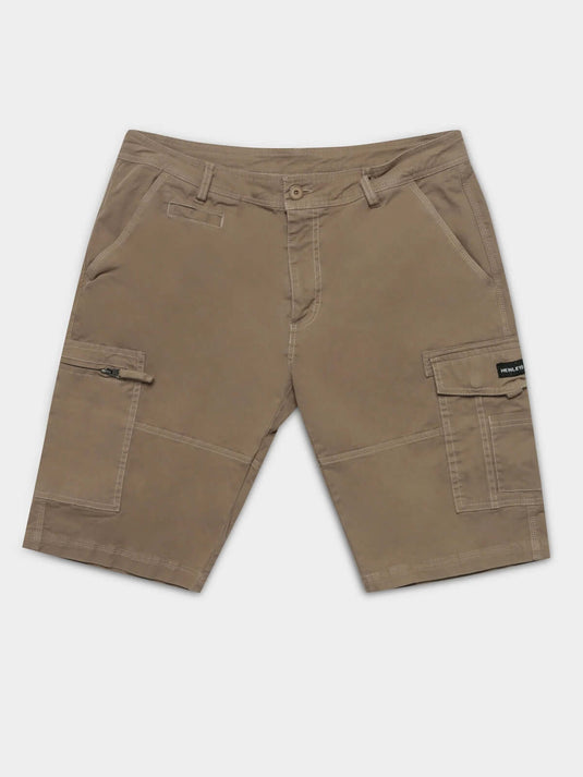 Henleys Mens Leon Cargo Shorts - Desert Sand