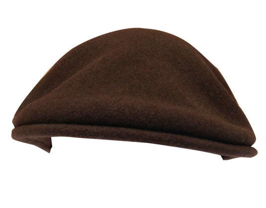 KANGOL 504 Wool Ivy Cap Mens Warm Winter Flat Classic Hat - Tobacco Brown