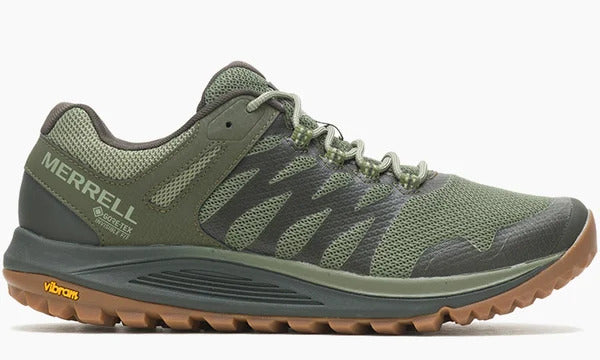 Load image into Gallery viewer, Merrell Mens Nova 2 Gore-Tex Trail Running Shoes - Lichen Green
