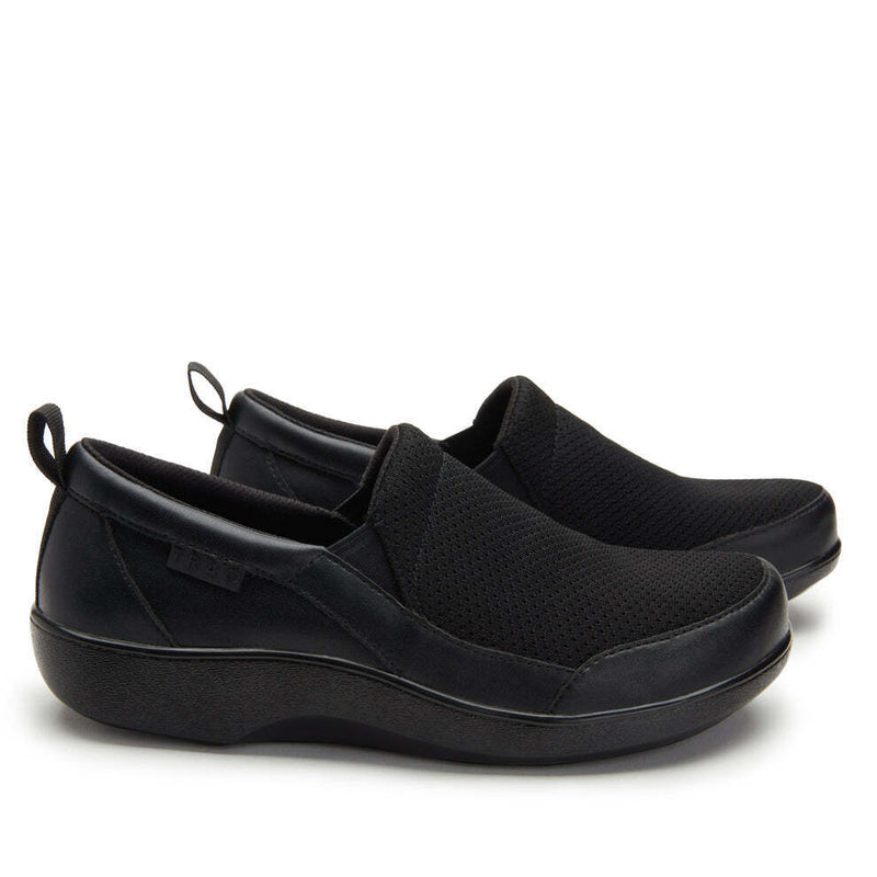 Load image into Gallery viewer, Alegria TRAQ Melodiq Loafer Slip On Shoe Sneaker - Black Out
