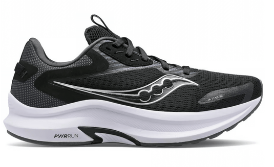Saucony Mens Axon Running Shoes - Black/White