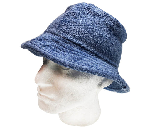 Stingy Brim Terry Towelling Bucket Hat 100% COTTON