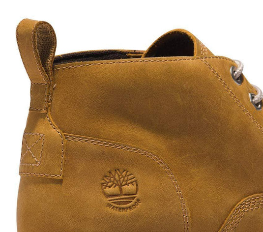 Timberland Mens Redwood Falls Waterproof Leather Chukka Boot - Wheat Full Grain