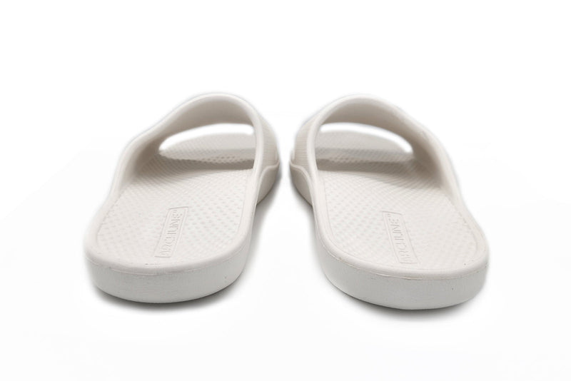 Load image into Gallery viewer, Archline Rebound Orthotic Slides Flip Flop Thongs Slip On Arch Support - White
