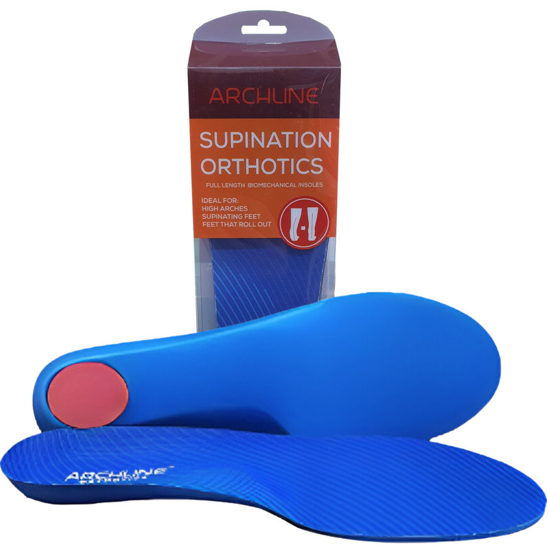 Load image into Gallery viewer, Archline Supination Orthotic Insoles - Full Length (Unisex) Plantar Fasciitis High Arch
