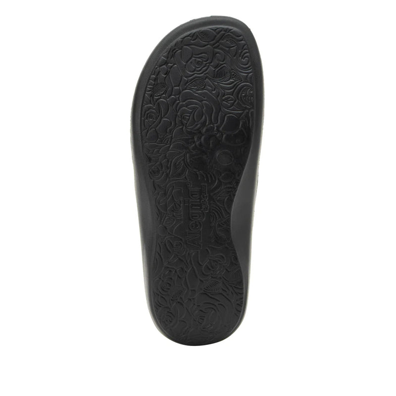 Load image into Gallery viewer, Alegria Womens Ode Flip Flop Thongs Summer Slip On - Black Gloss
