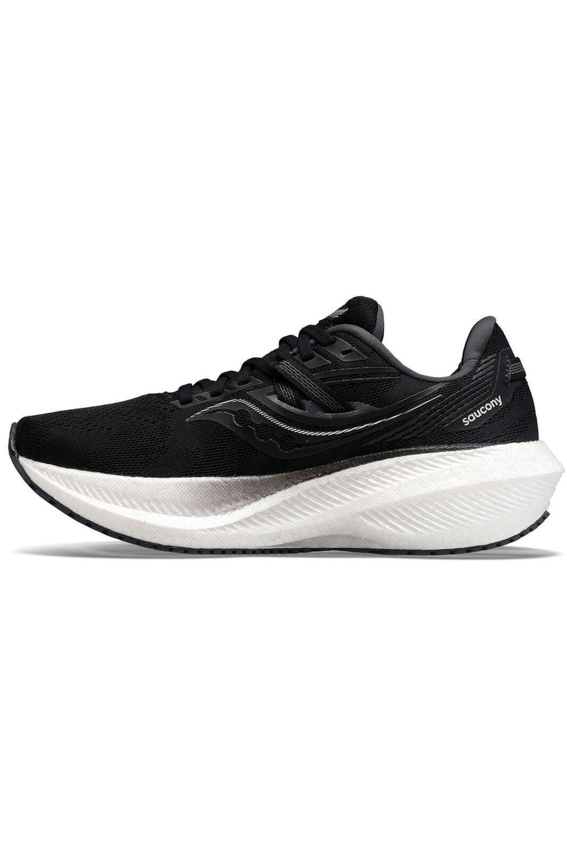 Load image into Gallery viewer, Saucony Triumph 20 Womens Running Shoes - Black/White
