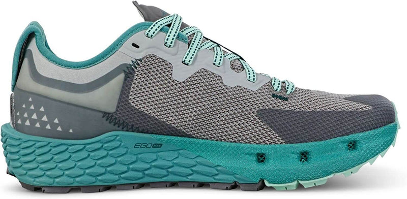 Load image into Gallery viewer, Altra Womens TIMP 4 Trail Running Shoe - Gray / Teal
