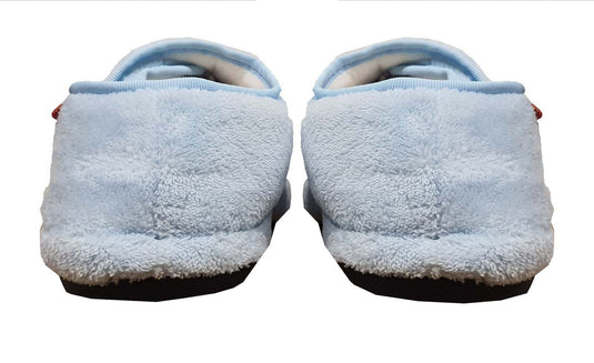 ARCHLINE Orthotic Plus Slippers Closed Moccasins - Baby Blue