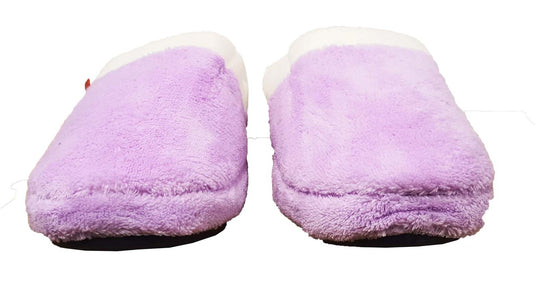 ARCHLINE Orthotic Slippers Slip On Arch Moccasins - Lilac
