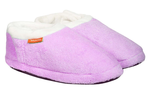 ARCHLINE Orthotic Slippers CLOSED Moccasins - Lilac | Adventureco