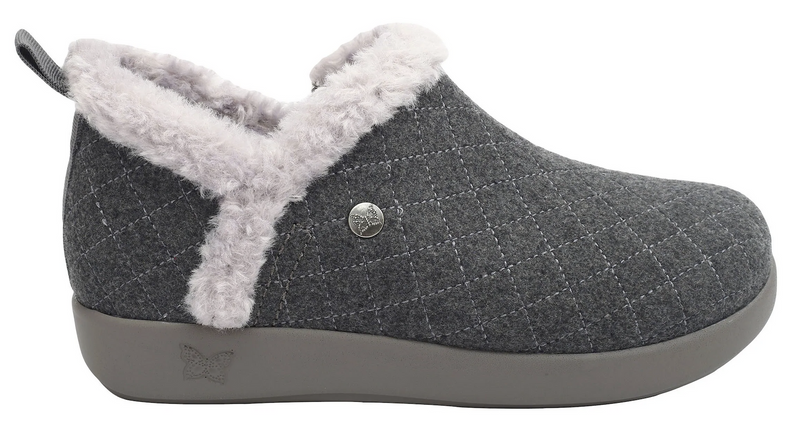 Load image into Gallery viewer, Alegria Womens Cozee Lightweight Slippers - Smoke
