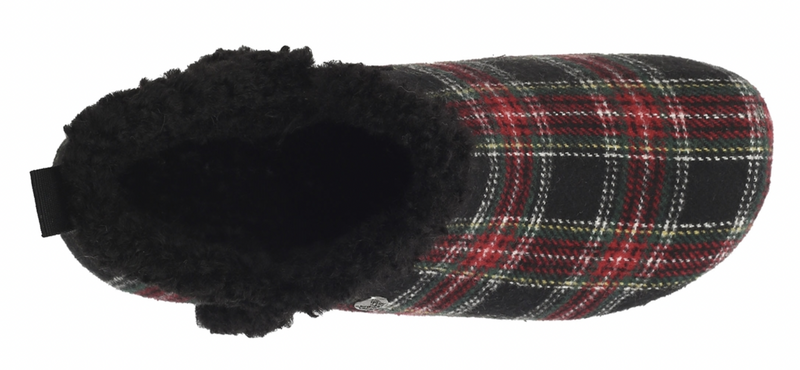 Load image into Gallery viewer, Alegria Womens Cozee Lightweight Comfort Slipper - Plaidly Black
