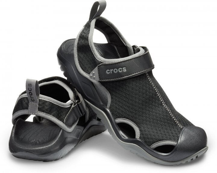 Load image into Gallery viewer, Crocs Mens Swiftwater Mesh Deck Sandals Sport
