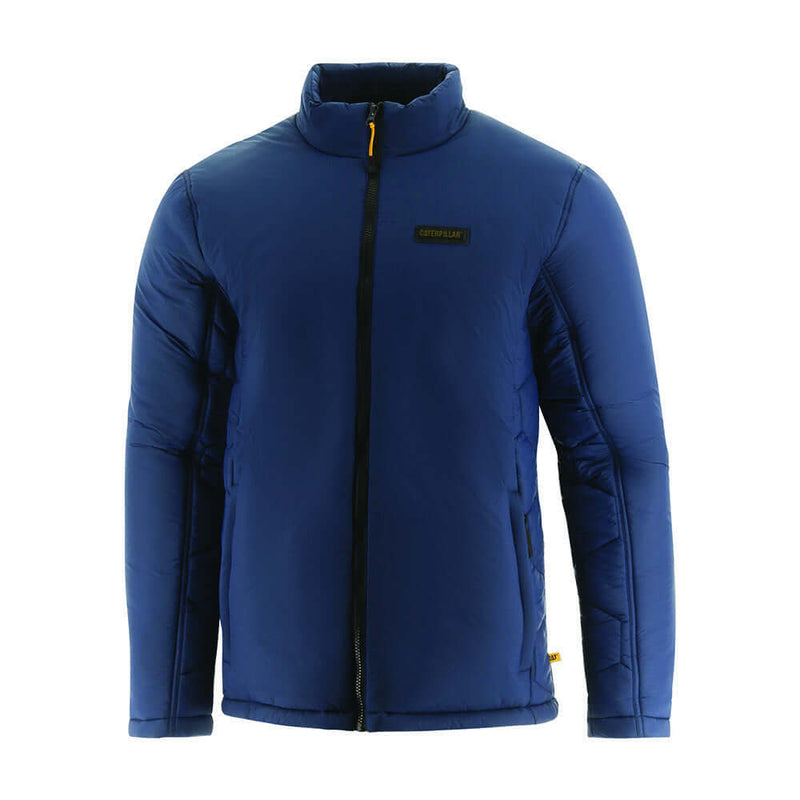 Load image into Gallery viewer, Caterpillar Mens Heat MX Puffer Jacket Water Resistant - Detroit Blue
