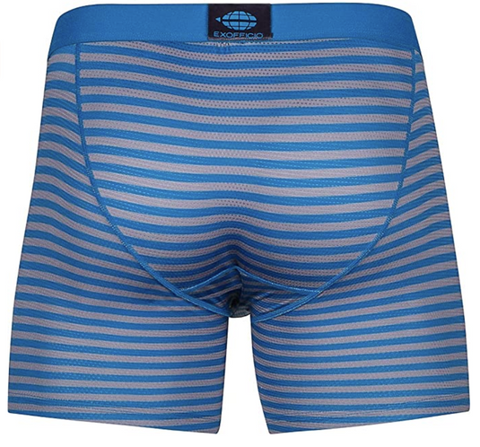 ExOfficio Mens Give-N-Go Sport Mesh Print 6" Boxer Briefs Underpants Underwear | Adventureco