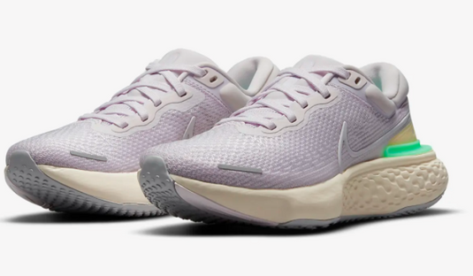 Nike Zoomx Invincible Run Flyknit Womens Running Shoes - Light Violet/White | Adventureco