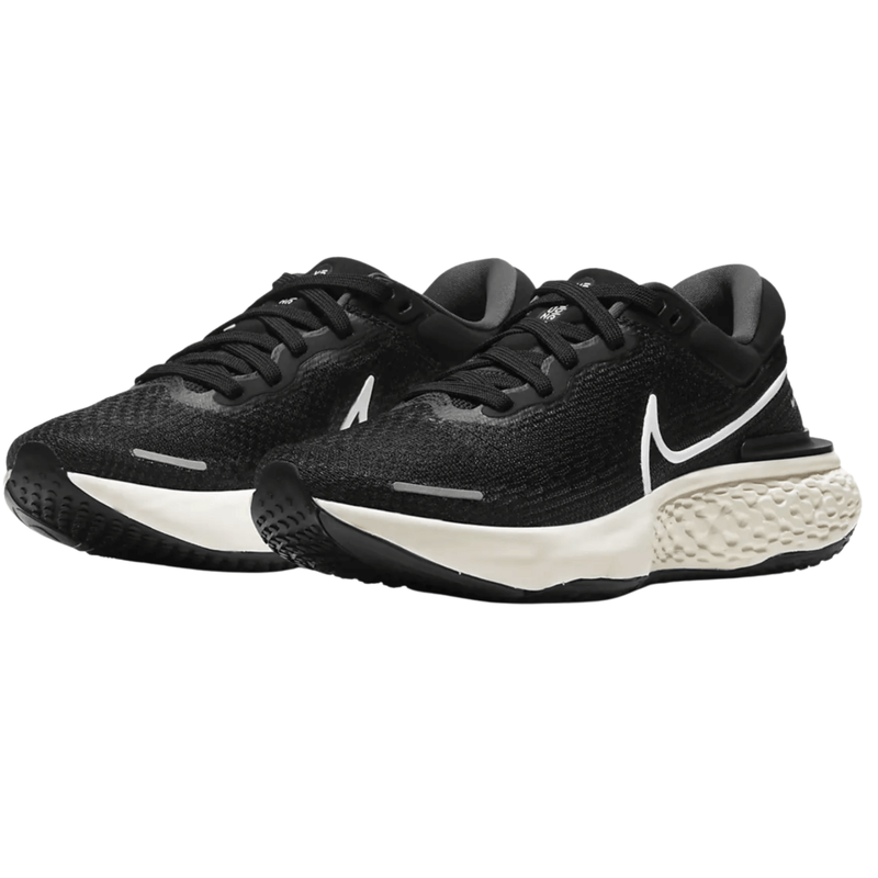 Load image into Gallery viewer, Nike Womens ZoomX Invincible Run Flyknit Sports Running Sneaker Shoes - Black/White-Iron Grey
