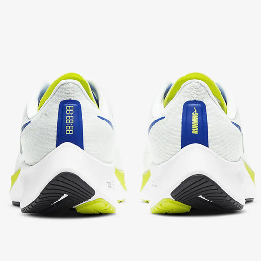 Nike Womens Air Zoom Pegasus 37 Shoes Runners Sneakers - White/Blue/Cyber/Multi | Adventureco