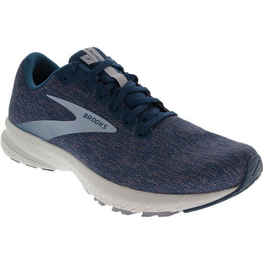Brooks Mens Launch 7 Running Shoes - Blue Fog/Poseidon/Grey | Adventureco