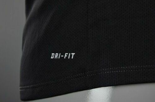 Nike Womens Dri-Fit Running Gym T-Shirt Top Short Sleeve - Black | Adventureco
