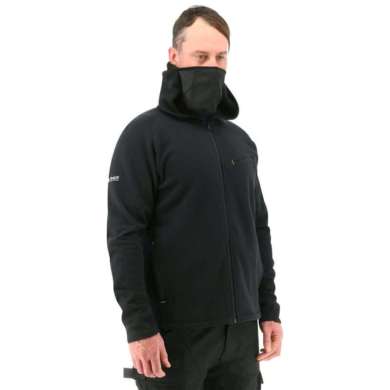 Load image into Gallery viewer, Caterpillar Mens ViralOff Hooded Sweatshirt - Black
