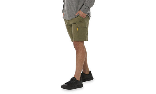 CAT Mens Stretch Cargo Shorts Caterpillar Work Workwear Bottoms - Marshland