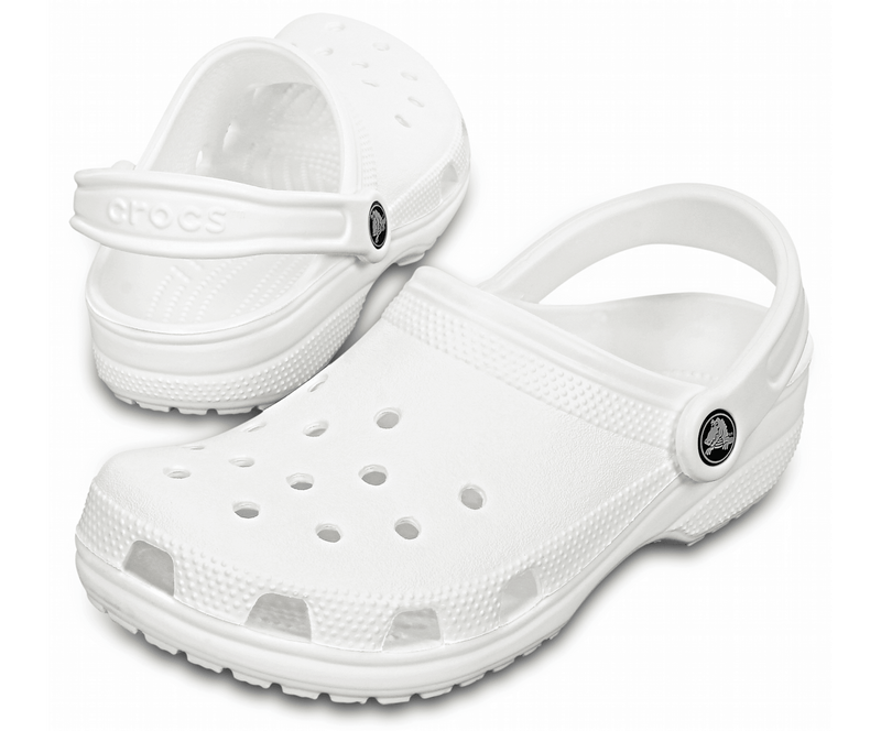 Load image into Gallery viewer, Crocs Classic Clogs Roomy Fit Sandals - White

