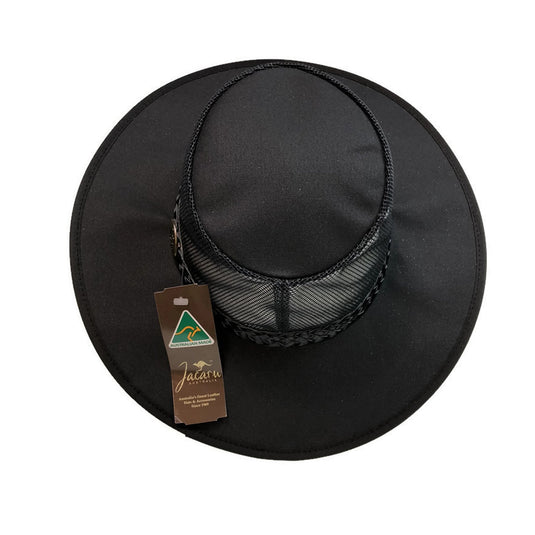 JACARU Canvas Cooler Hat Outback Foldable