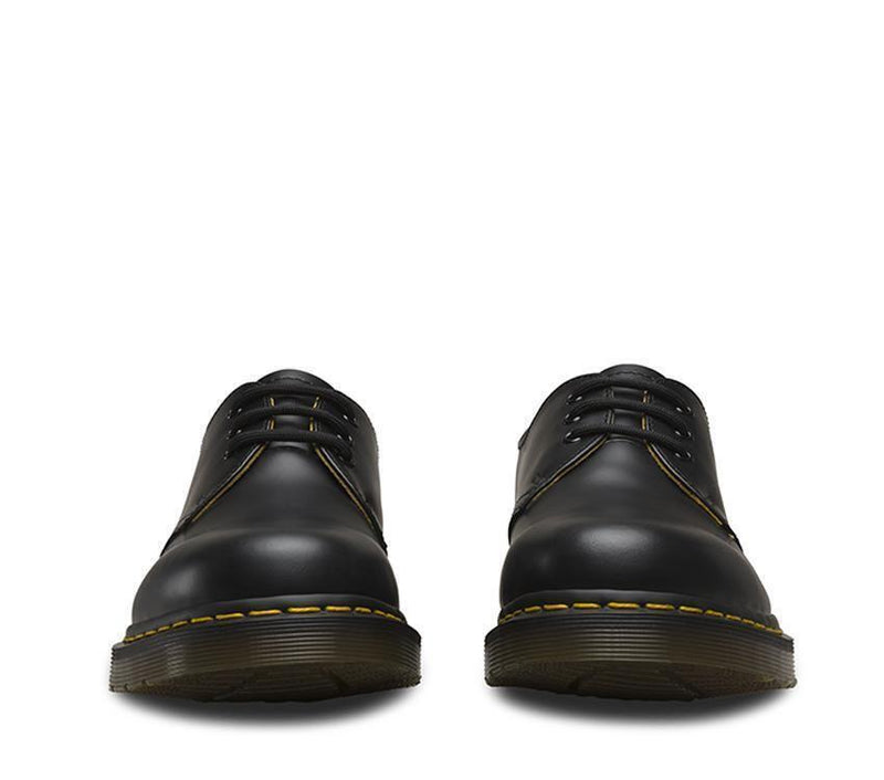 Load image into Gallery viewer, Dr. Martens 1461 Smooth Shoes Classic 3 Eye Lace Up Unisex - Black
