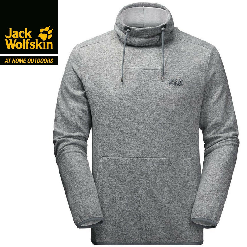 Load image into Gallery viewer, Jack Wolfskin Mens Finley Pullover Sweater High Collar Warm Winter Jumper
