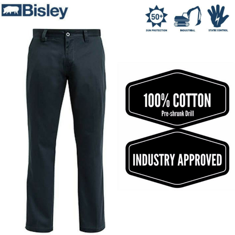 Load image into Gallery viewer, BISLEY Cotton Drill Cargo Pants Industrial Work Trousers Tradie BP6006 New
