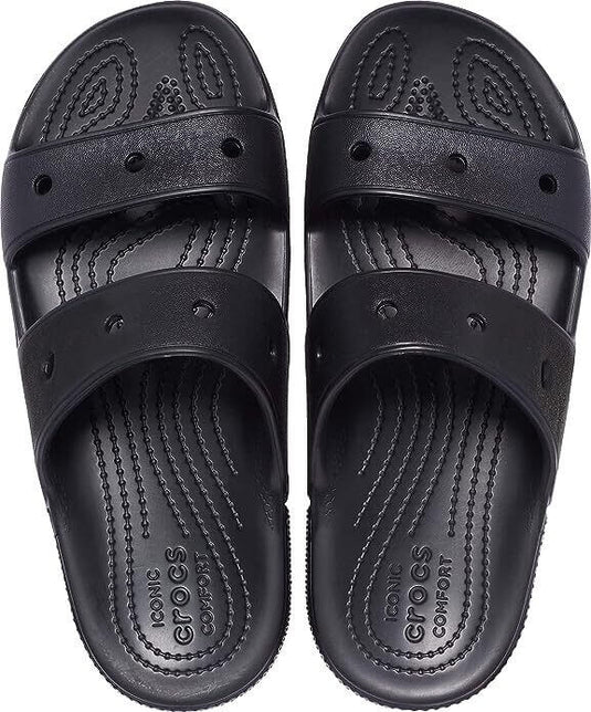 Crocs Classic Sandal Unisex Flip Flops - Black