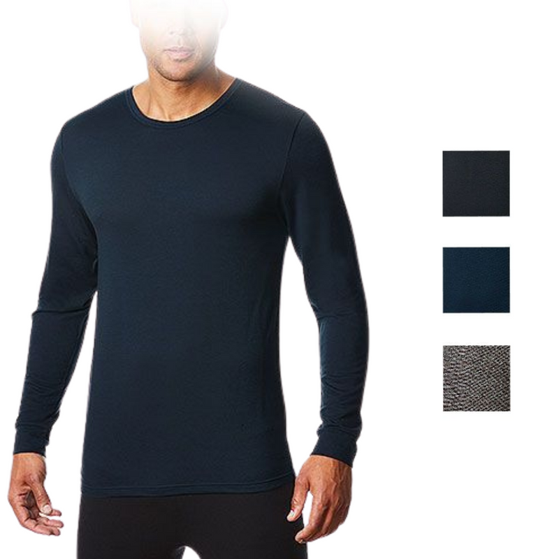 Load image into Gallery viewer, 32 Degrees Mens Base Layer Thermal Long Sleeve Top Crew Neck Thermals
