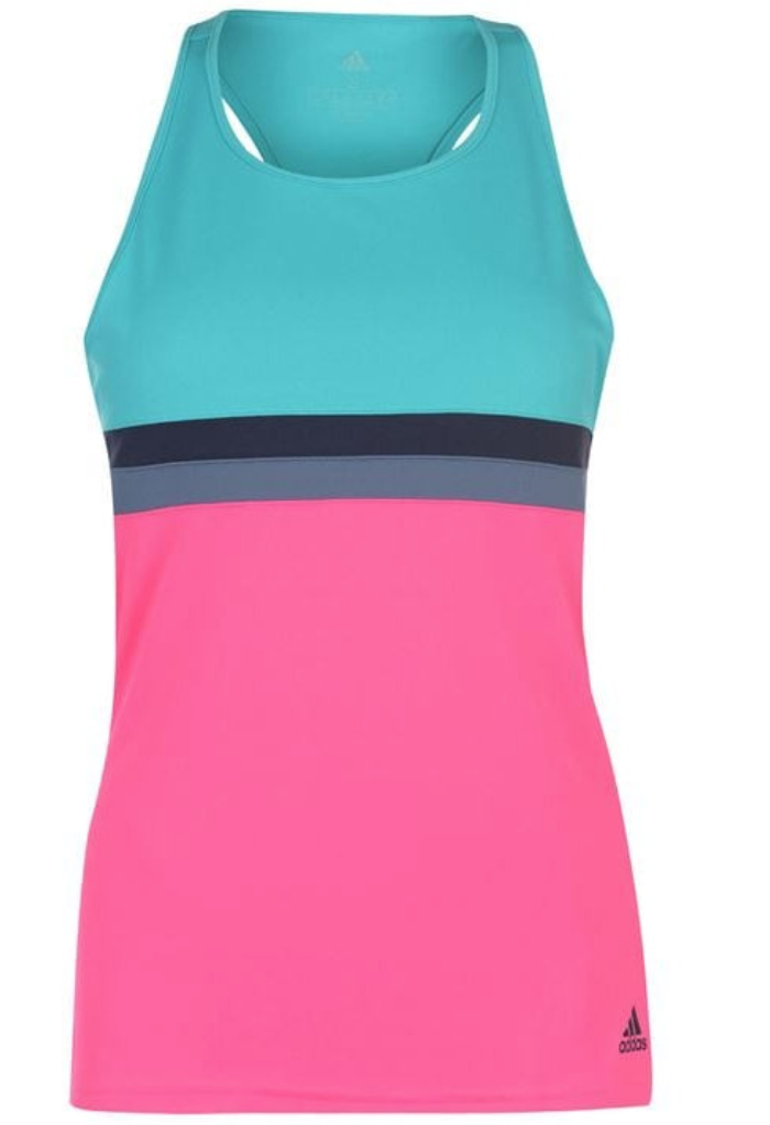 Load image into Gallery viewer, Adidas Womens Club Sleeveless Tank Top Climalite Tennis Sport - Hi-Res Aqua | Adventureco

