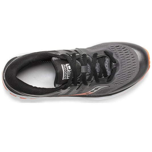 Saucony Kids Youth S GUIDE ISO 2 Sneakers Runners Medium Width Boys - Black/Grey
