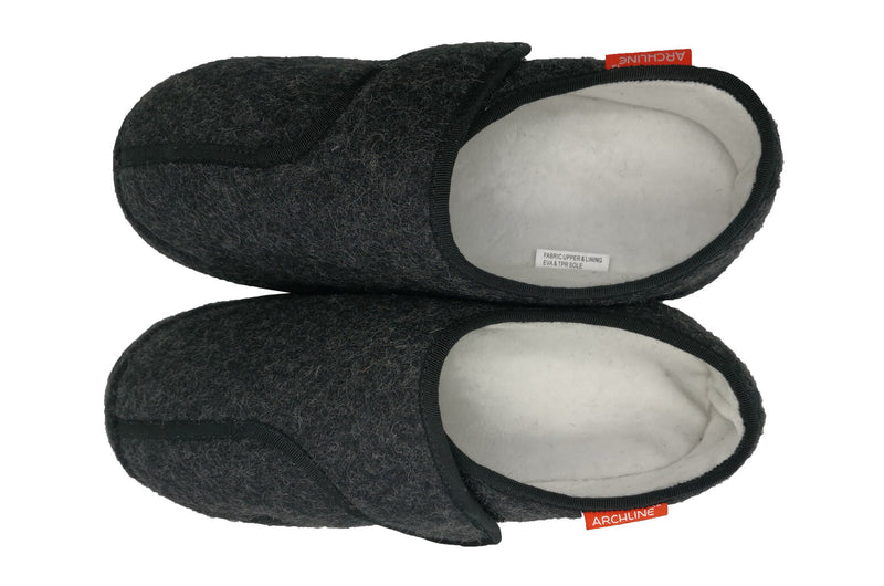 Load image into Gallery viewer, ARCHLINE Orthotic Plus Slippers Closed Scuffs
