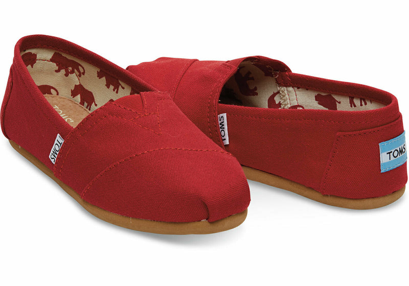 Load image into Gallery viewer, TOMS Womens Alpargata Classic Espadrilles - Red
