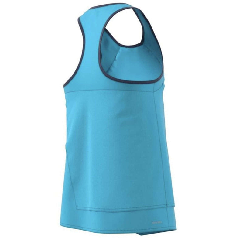 Load image into Gallery viewer, ADIDAS Girls Melbourne Line Tank Top Tennis Sports Kids Childrens - Samba Blue
