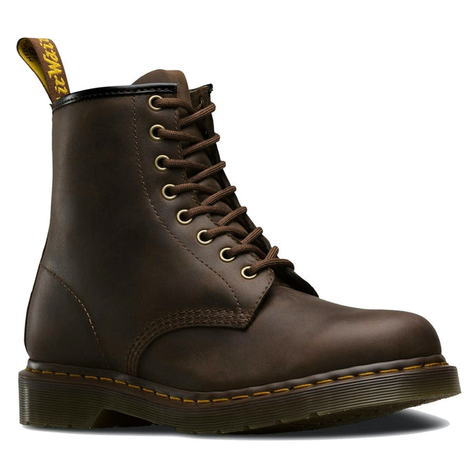 Dr. Martens 1460 8 Up Crazy Horse Leather Boots Shoes | Adventureco