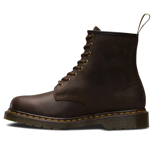 Dr. Martens 1460 8 Up Crazy Horse Leather Boots Shoes | Adventureco