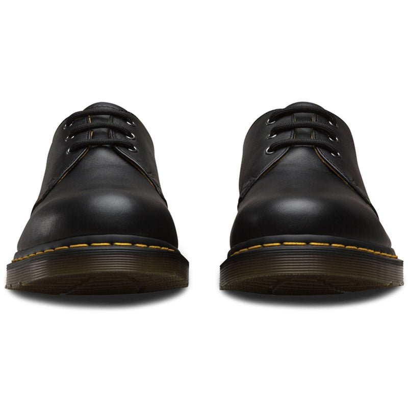 Load image into Gallery viewer, Dr. Martens 1461 Black Nappa Genuine Soft Leather Shoes 3 Eye Gibson Low Top
