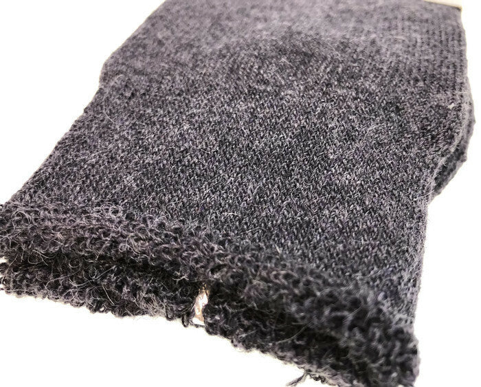 Load image into Gallery viewer, Close-up of Merino Wool Blend Woolen Work Socks showing texture and stitching.
