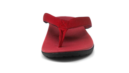 AXIGN Premium Orthotic Arch Support Flip Flops - Red