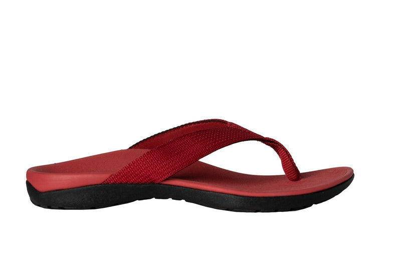 Load image into Gallery viewer, AXIGN Premium Orthotic Arch Support Flip Flops - Red
