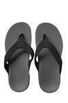 Load image into Gallery viewer, AXIGN Premium Orthotic Arch Support Flip Flops - Grey/Black
