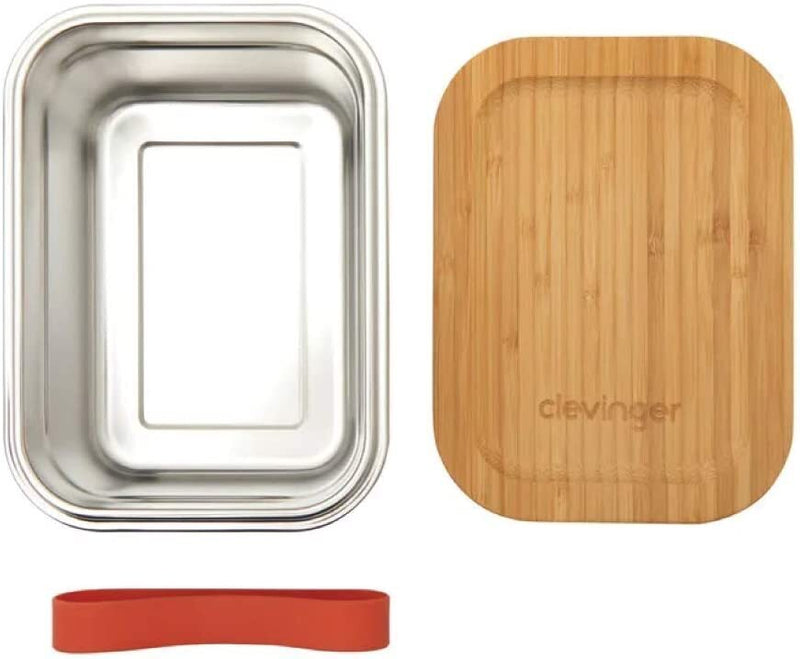 Load image into Gallery viewer, Stainless Steel Snack Box Food Container Storage Lunch BPA Free - 800ml

